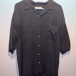 Tommy Bahama Extra Large Short Sleeve Button-Down Shirt – 100% Silk
